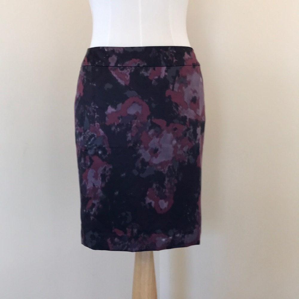 Ann Taylor Watercolor Skirt NWT